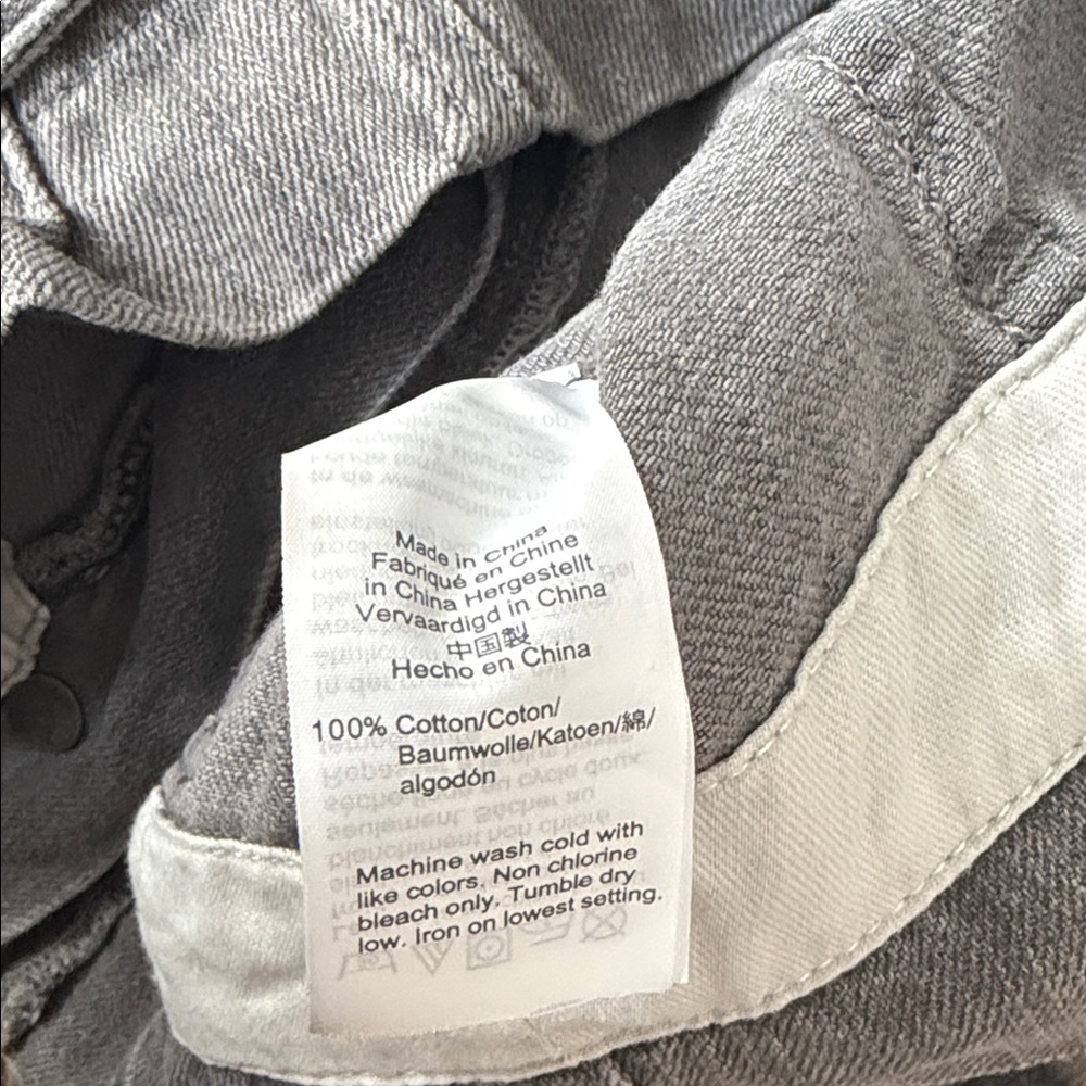 Madewell Charcoal High-Waisted Women's Shorts - Picture 7 of 10